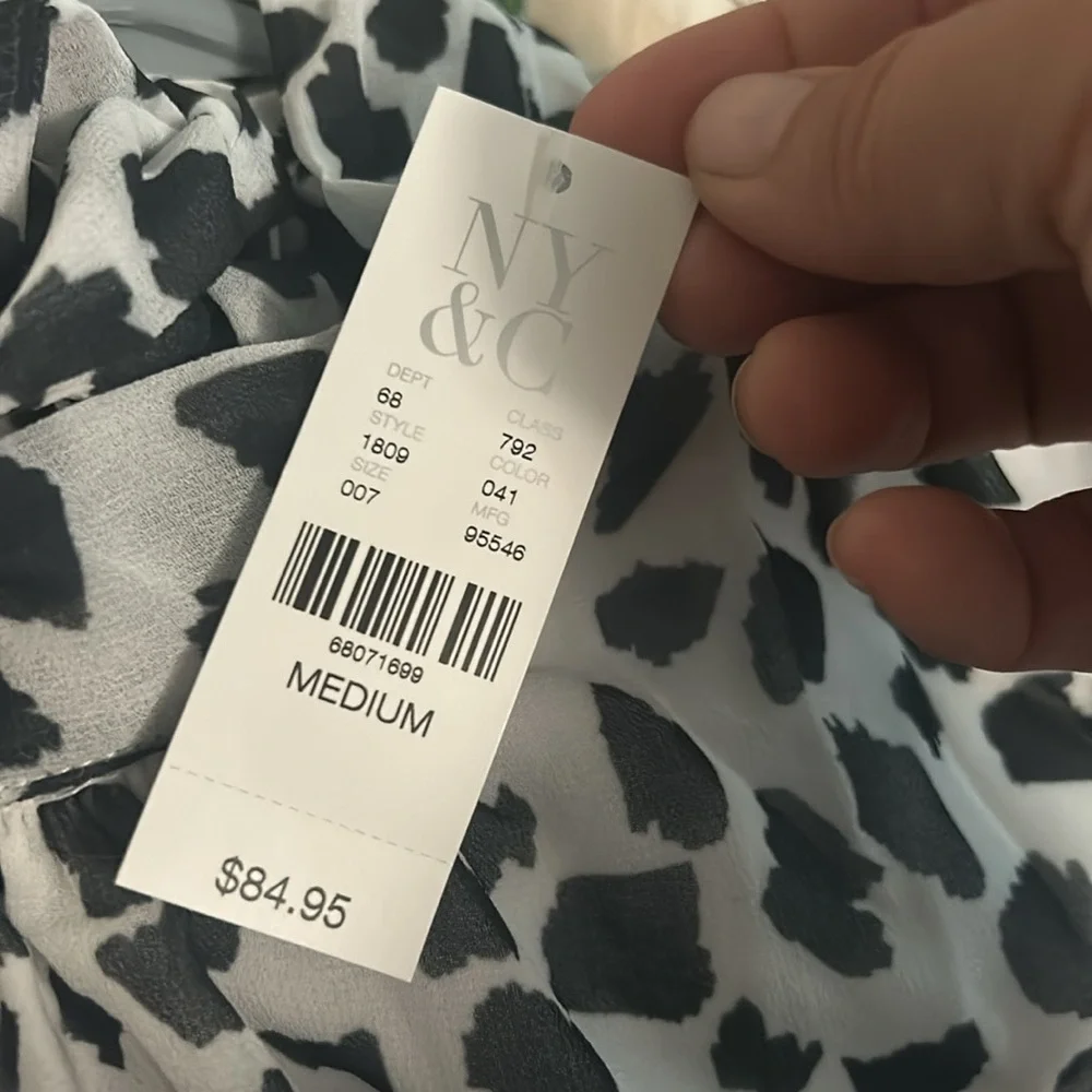 Sweet Pea‎ For NY&C By Stacy Frati  Size M New Leopard Print